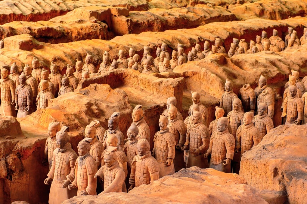 Excavations have uncovered more than 8,000 life-size terracotta warriors, bronze chariots, stone armour and other artefacts across three pits. The site was added to the Unesco World Heritage list in 1987. Photo: Shutterstock