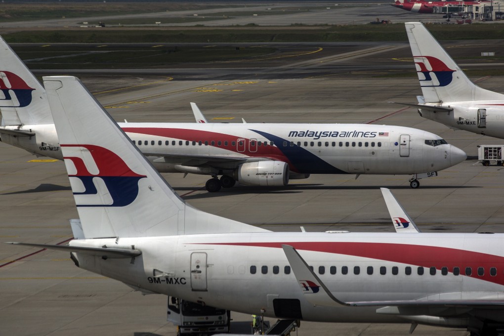 Malaysia Airlines aircraft at Kuala Lumpur International Airport. Photo: EPA