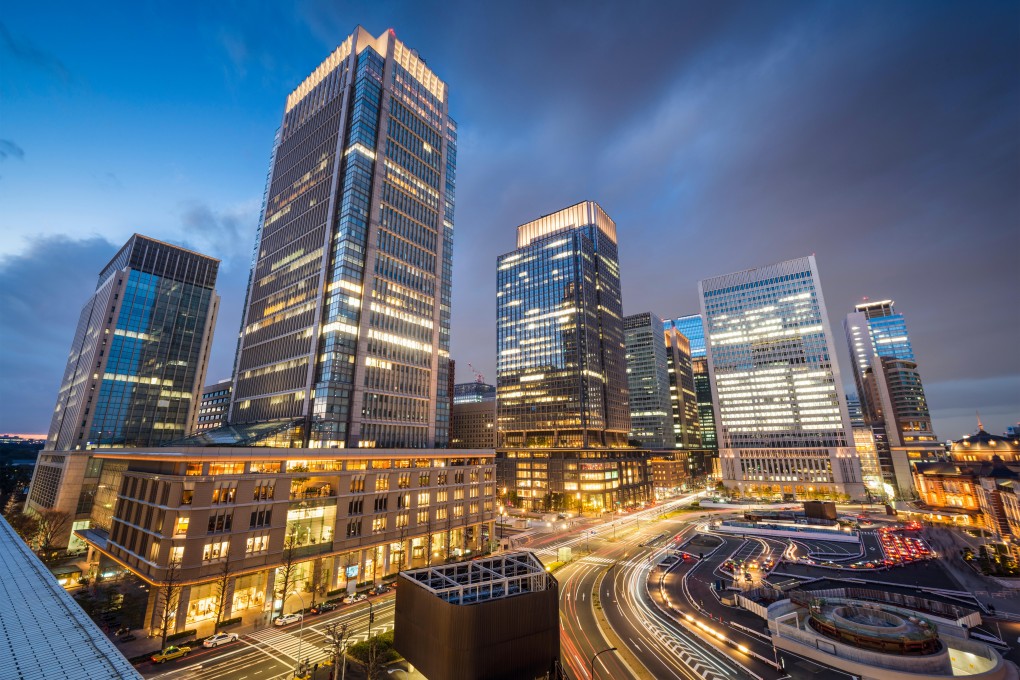 Tokyo’s Marunouchi business district. Japan’s capital city ranks as the top destination for bleisure travel in Asia. Photo: Alamy