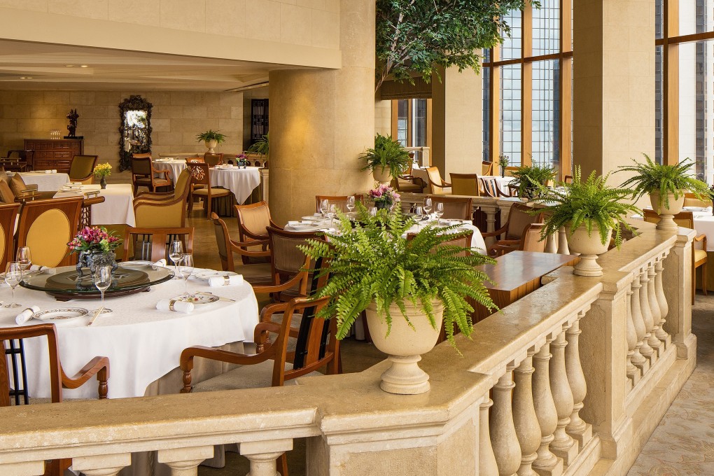 The decor at One Harbour Road has a feel of traditional China.