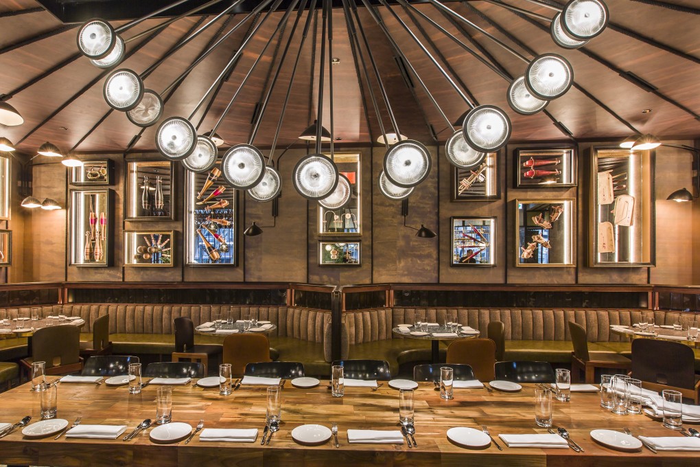 The interior at Spiga, designed by Joyce Wang.