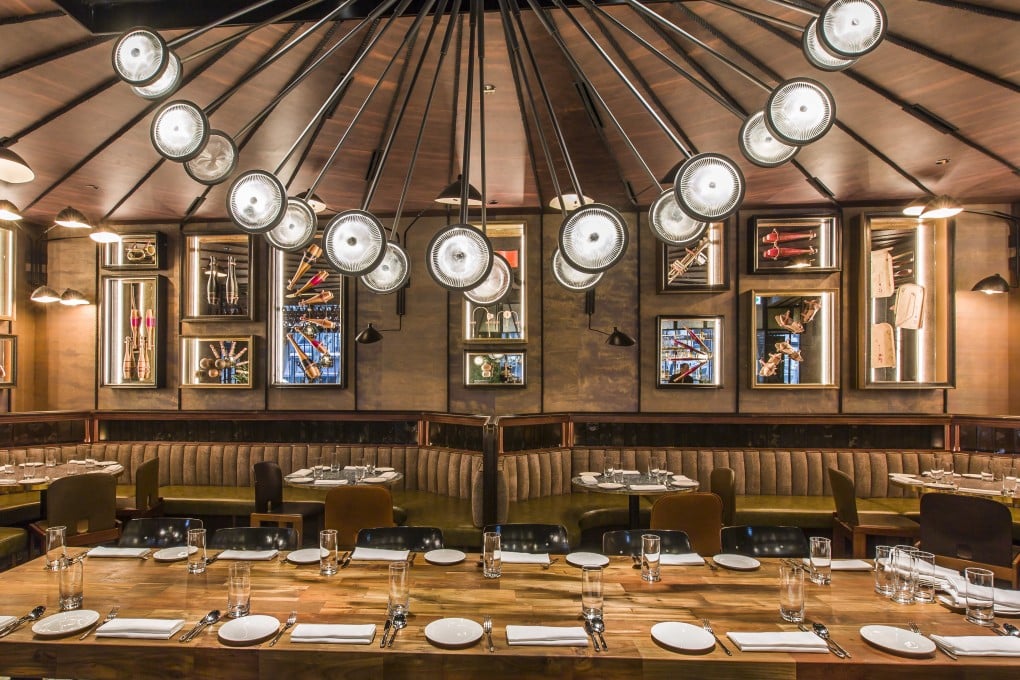 The interior at Spiga, designed by Joyce Wang.