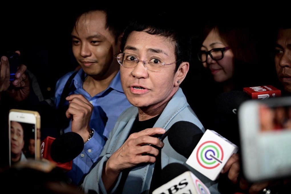 Rappler boss Maria Ressa. Photo: EPA