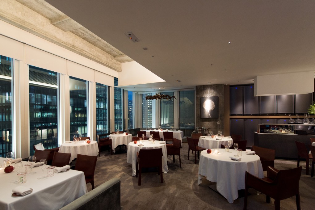 The minimalist decor adds to the appeal of Octavium, which first opened as a dining room.