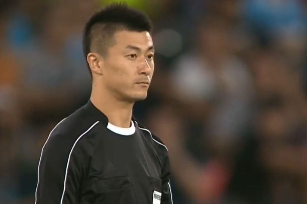 Referee Fu Ming is in hot water. Photo: Twitter