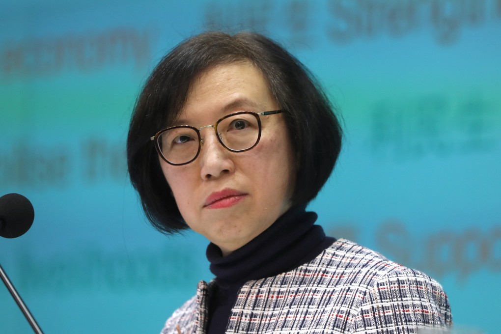 Secretary for Food and Health Sophia Chan Siu-chee has asked the Hospital Authority to review the efficiency and efficacy of its operation to save more of the time of doctors and nurses for clinical duties. Photo: Sam Tsang