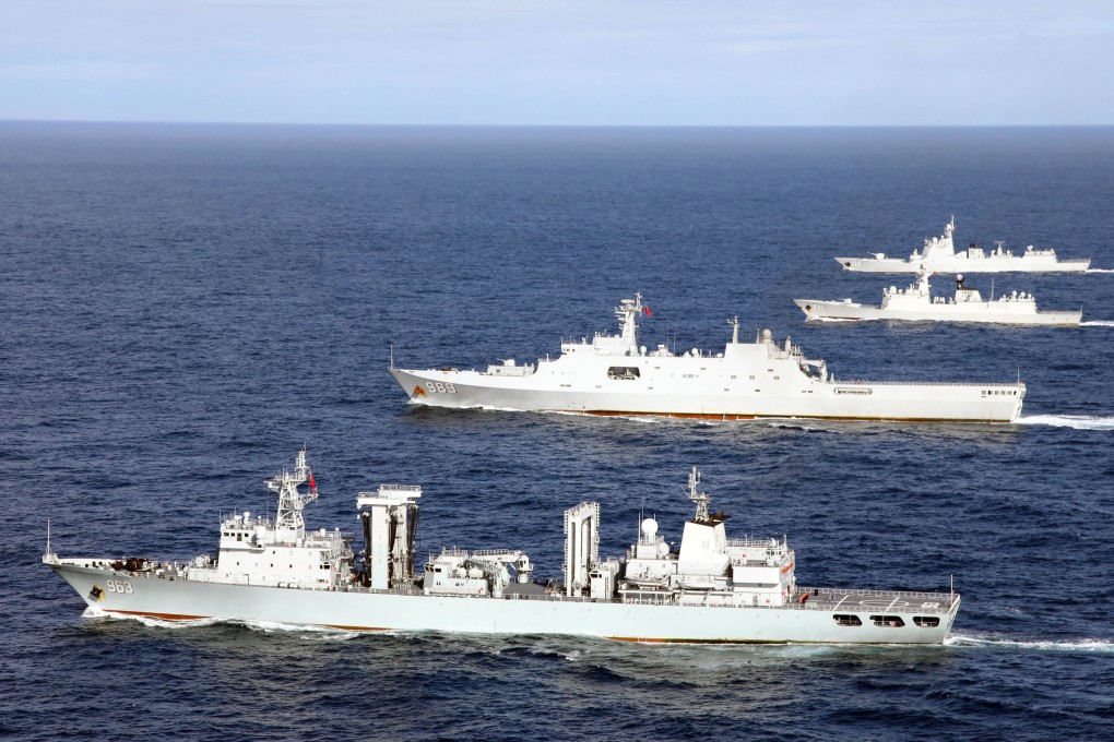 China has stepped up its naval exercises around Taiwan and has been warned of more operations to come. Photo: chinamil.com.cn