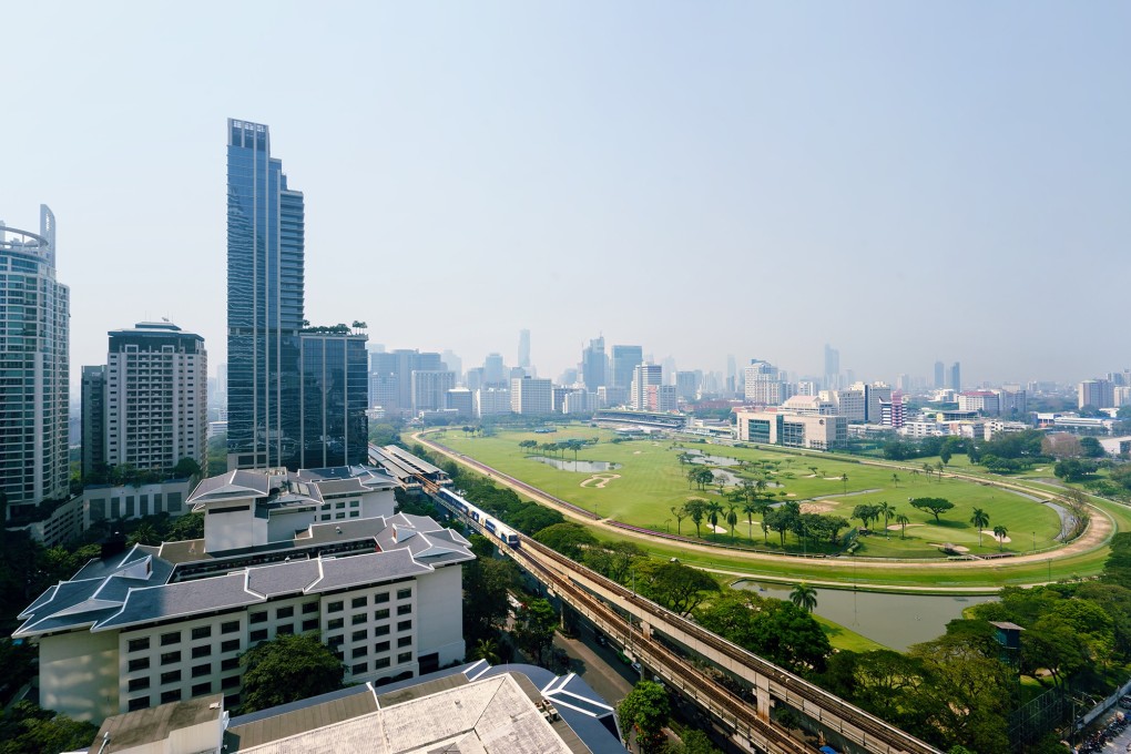 The Waldorf Astoria Bangkok enjoys open views of the Royal Bangkok Sports Club (above), in Thailand’s capital. Photo: Waldorf Astoria Bangkok