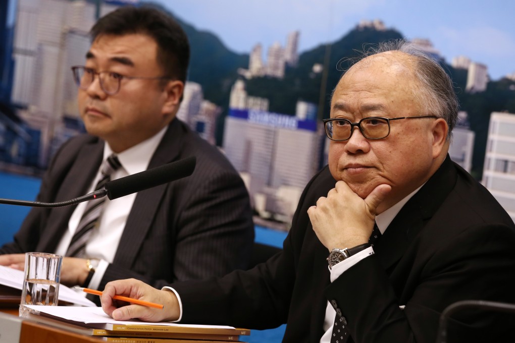 The Law Reform Commission of the Archives Law Subcommittee, chaired by Andrew Liao (right), in December called on the Hong Kong government to enact a law to “bring greater visibility, clarity, certainty and transparency” to the management of government records and archives. Photo: Jonathan Wong