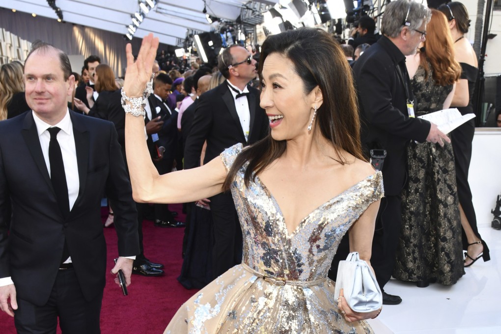 Michelle Yeoh on the 2019 Oscars’ red carpet. Photo: AP