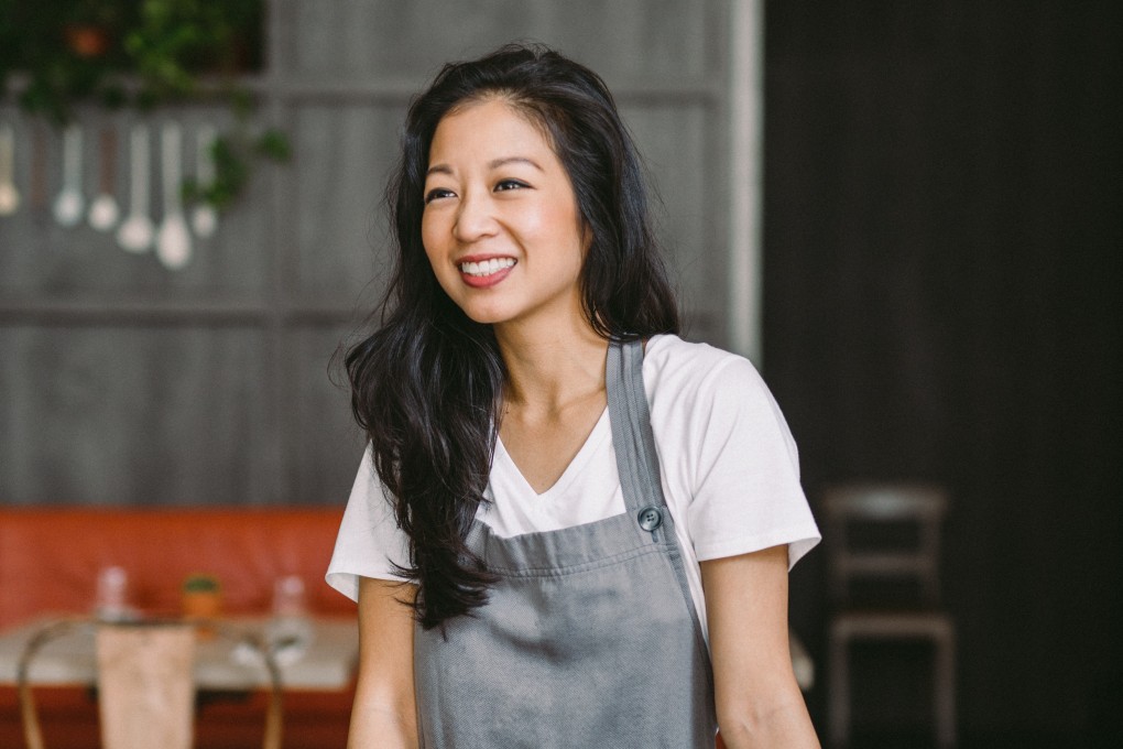 Chef Peggy Chan at Grassroots Pantry in Hong Kong.