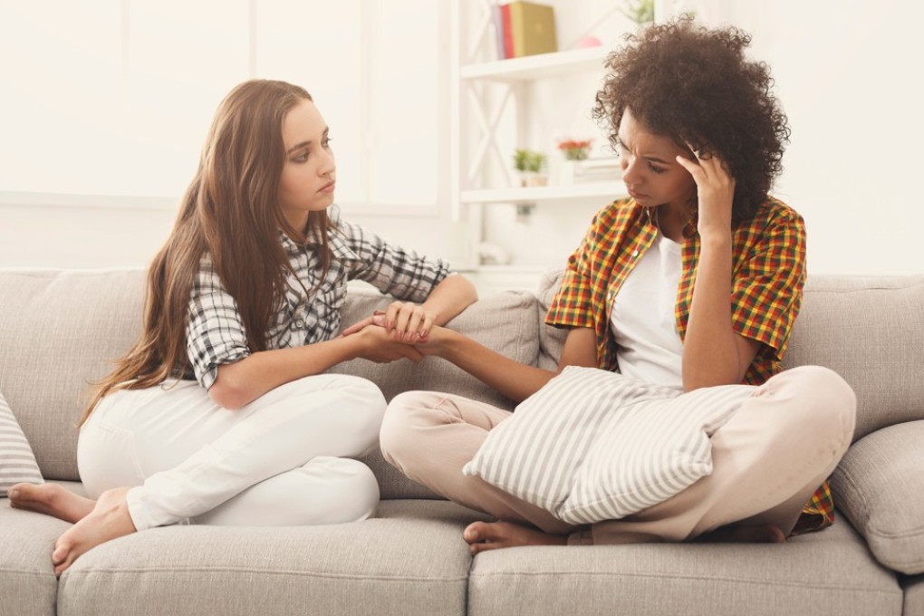 Women discus life's problems.

[17MARCH2019]

CREDIT: Shutterstock