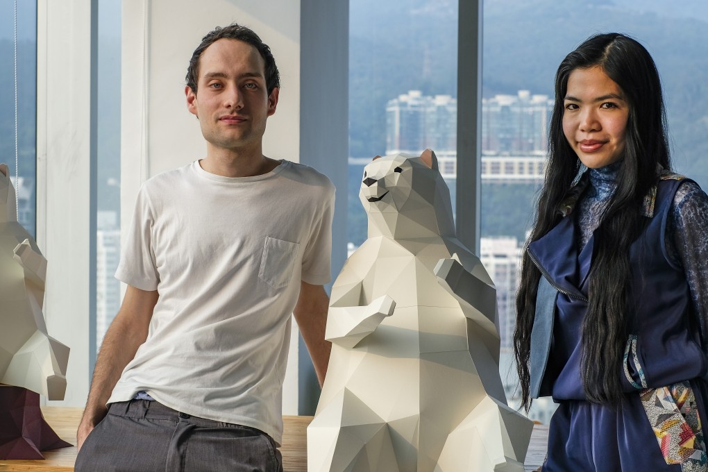 Anthony Sarrus and Agnes Tai, founders of design company Agnes & Anthony. Photo: Tory Ho