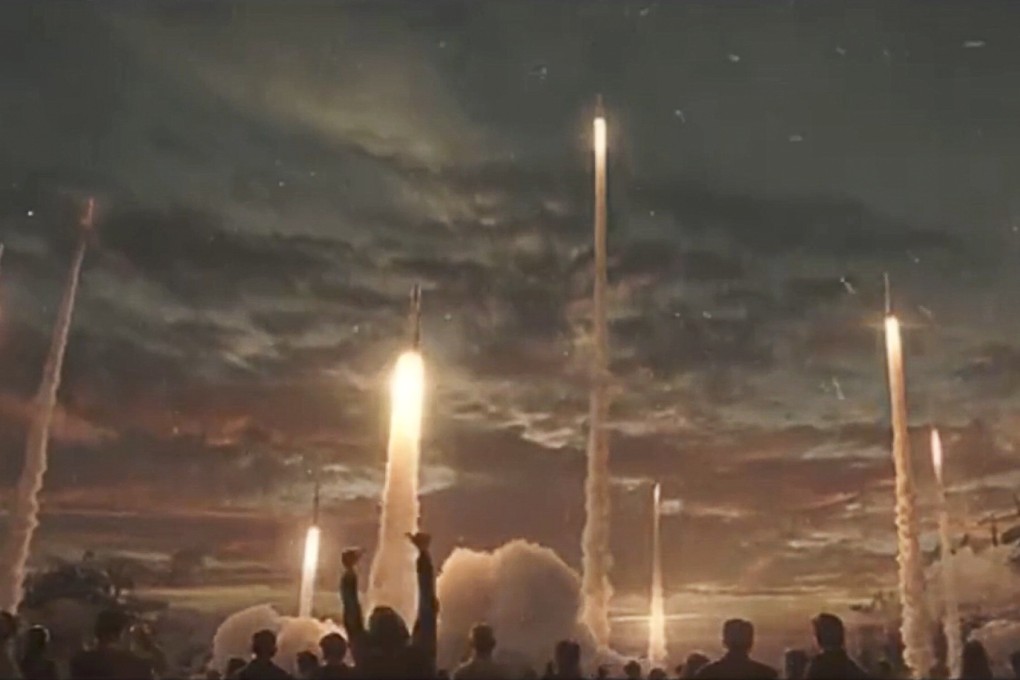 A scene from the Chinese sci-film The Wandering Earth. Photo: China Film Group Corporation