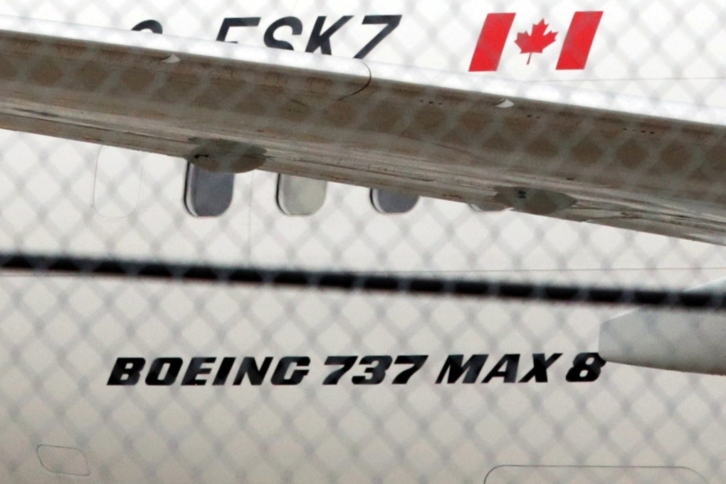 An Air Canada Boeing 737 MAX 8 aircraft on the ground at Toronto Pearson International Airport in Canada. Photo: Reuters