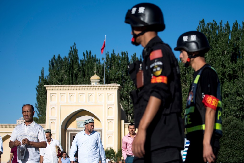China says “retraining” centres in Xinjiang will gradually be phased out as the security situation improves. Photo: AFP