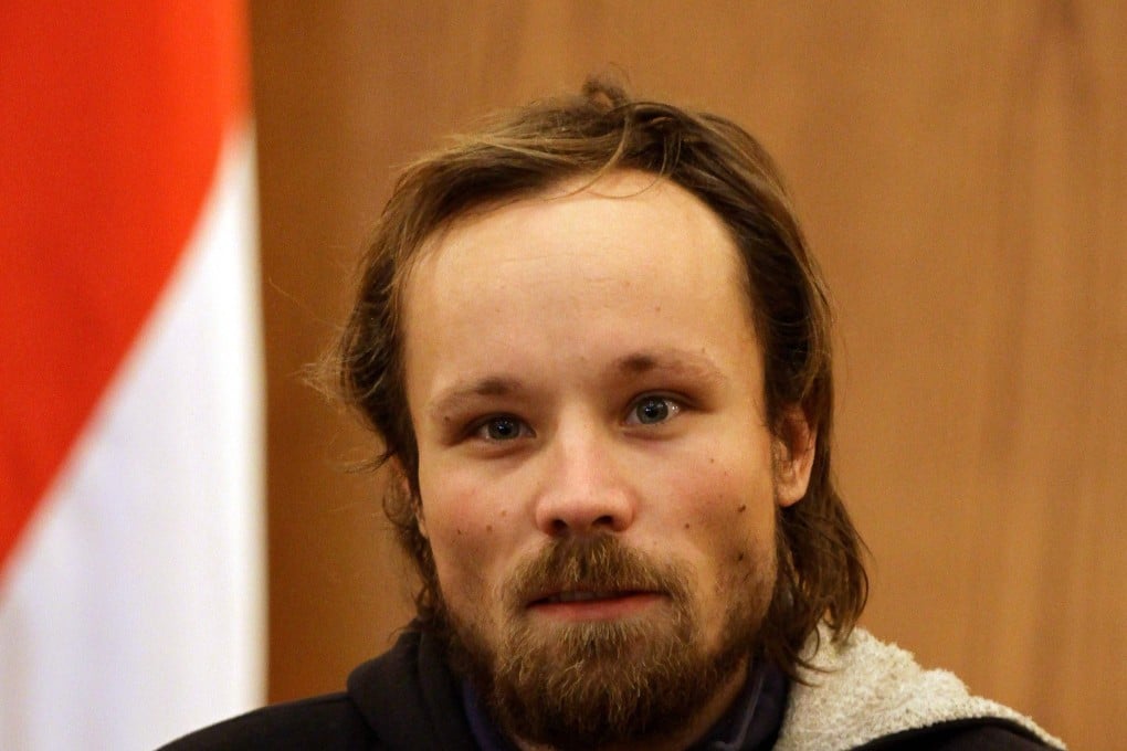 German independent journalist Billy Six. Photo: AFP