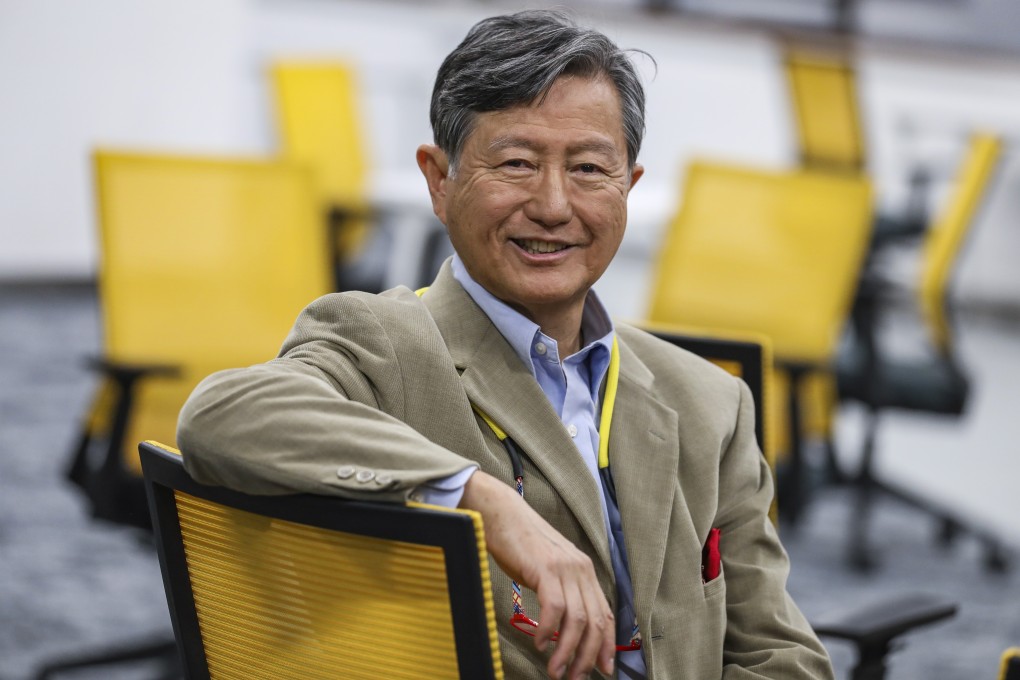 Laurence Chan attends the launch of his new book at the University of Hong Kong in Pok Fu Lam. Photo: Nora Tam