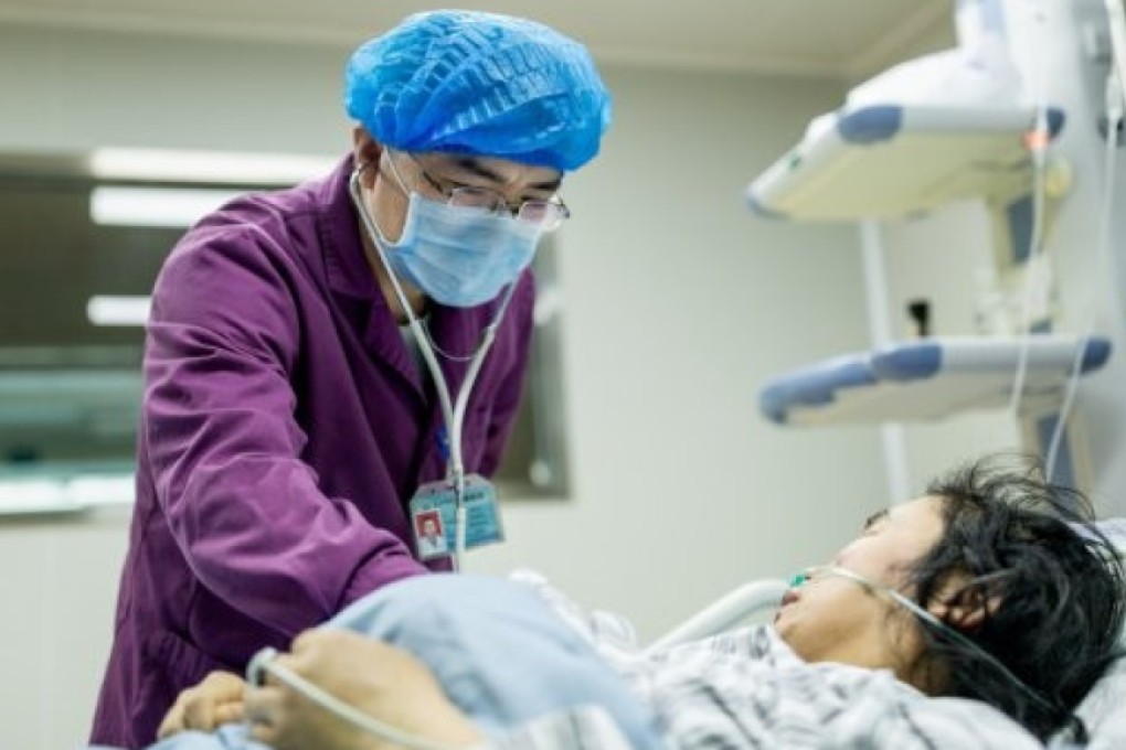 Zeng had injected a juice made from more than 20 types of fruit. Photo: Handout