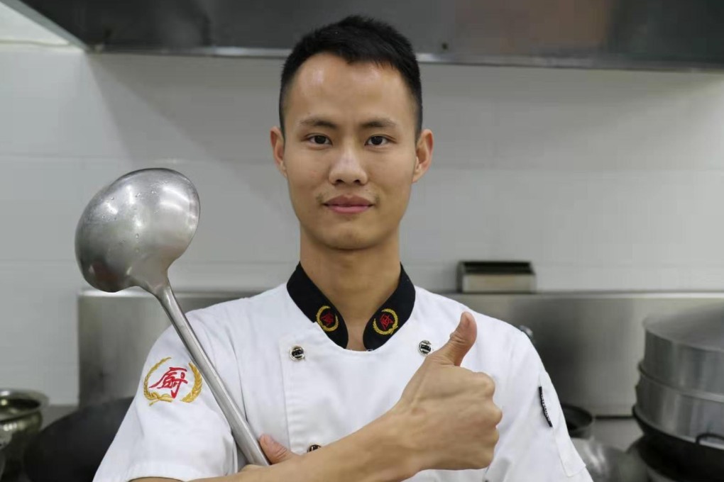 A popular online chef from Chengdu, Sichuan province, in southwest China, has run into controversy with one of his videos in which he is seen killing and preparing a salamander, before turning it into a tasty braised dish. Photo: Wu Congyun