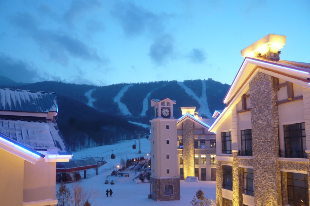 Club Med’s Yabuli resort in Heilongjiang province in northeastern China, featuring 18 ski runs in the Canadian-styled resort. Photo: SCMP/Handout