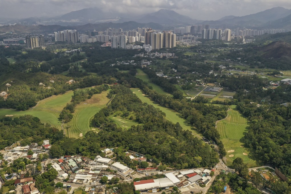 The government has backed a recommendation by Task Force on Land Supply to take back 32 hectares of the Hong Kong Golf Club in Fanling. Photo: Winson Wong