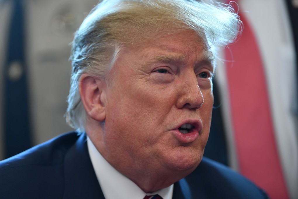 US President Donald Trump on Friday. Photo: AFP