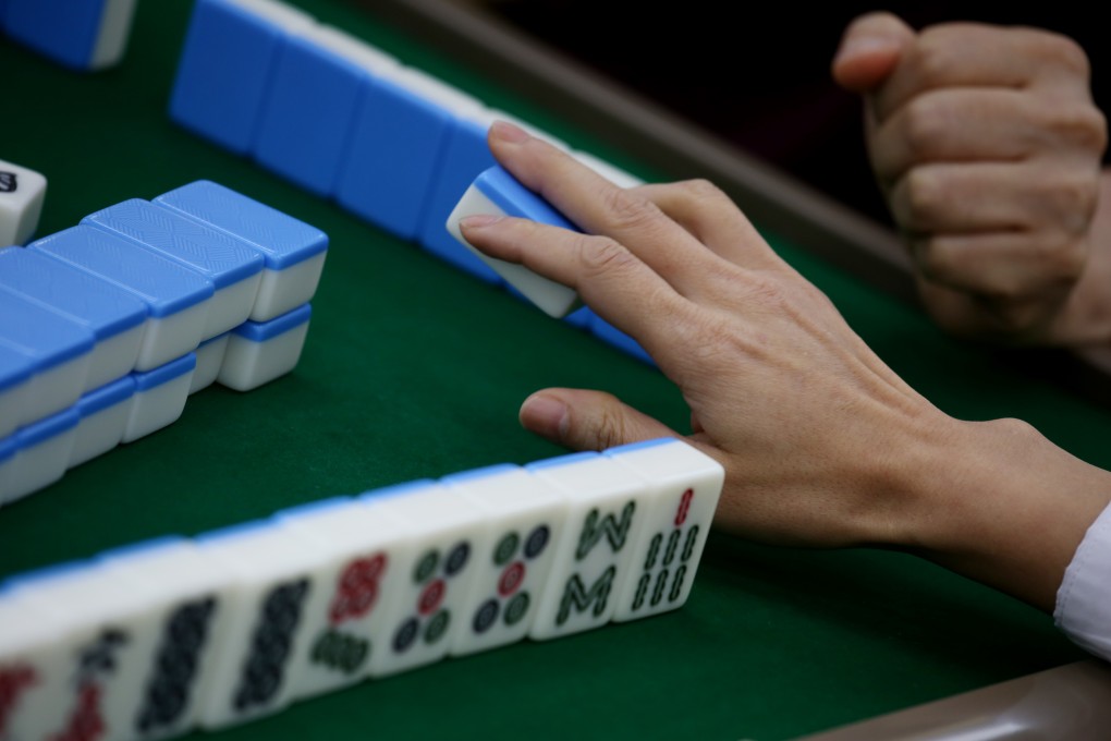 Gambling is illegal in China, but mahjong falls into a grey area. Photo: Nora Tam