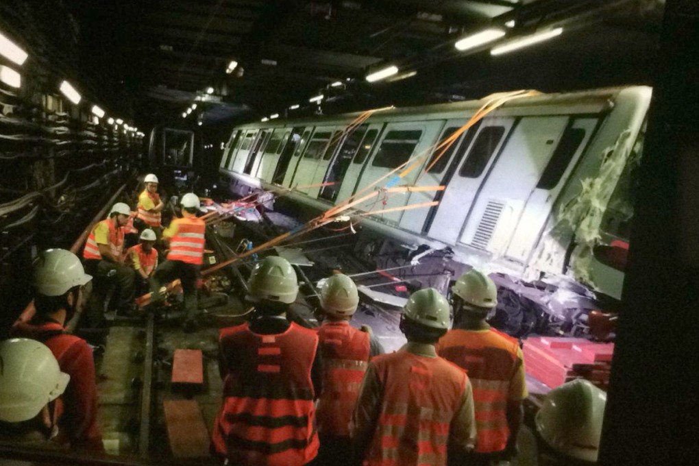 Adi Lau said about 100 repair workers were working each shift trying to clear the wreckage of the crash. Photo: Handout