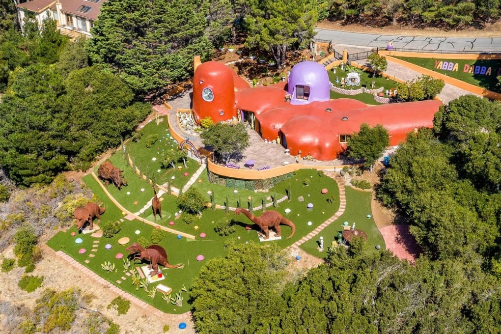 The Flintstone house in Hillsborough, California. Photo: Jim Maurer/Flickr/Creative Commons