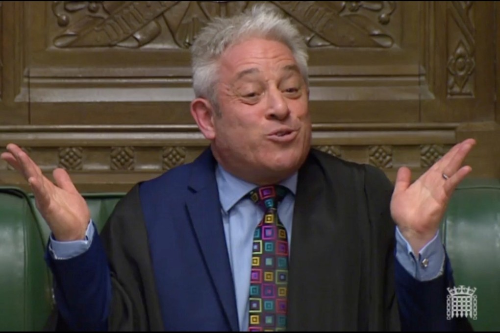Speaker of the House John Bercow is best known for presiding over debates, bellowing “Order! Order!” at unruly lawmakers and chastising ministers who displease him. Photo: Reuters