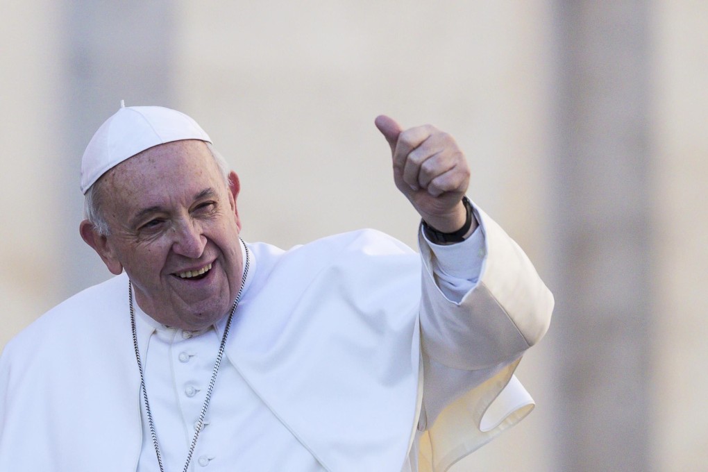 Pope Francis greeting the faithful during the weekly general audience in St Peters Square on March 6, 2019. Photo: EPA