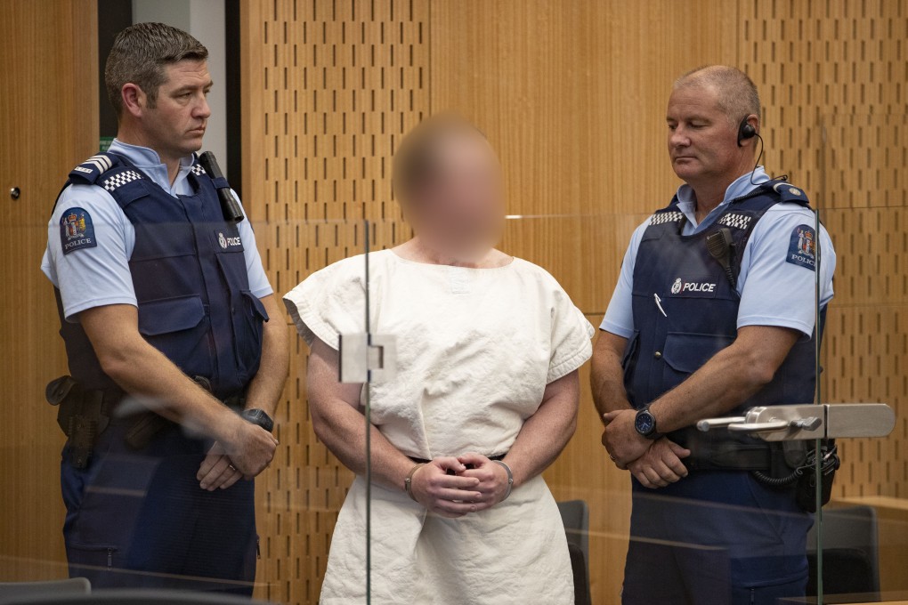 Terror-accused Brenton Tarrant appears in the Christchurch District Court. Photo: New Zealand Herald