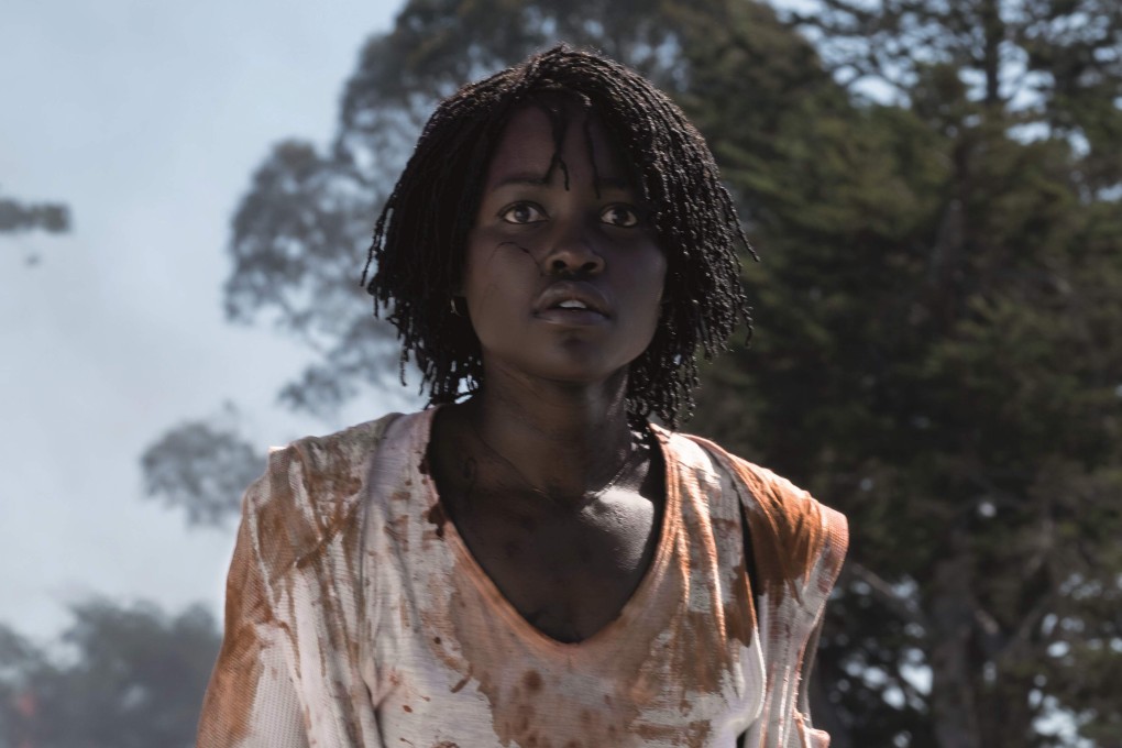 Lupita Nyong'o in a still from Get Out director Jordan Peele’s sinister new chiller Us, in which she plays a mother of two who has to confront a family of doppelgängers.