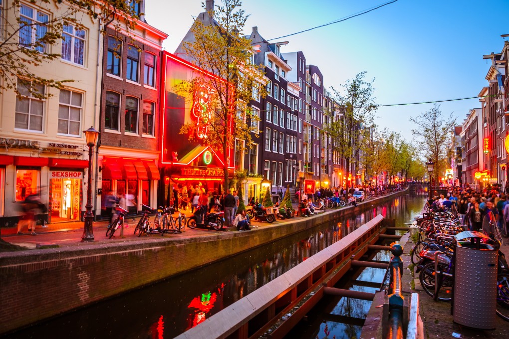 Amsterdam’s red-light district. Photo: Shutterstock