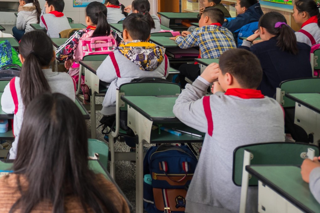 The teacher left her class unsupervised with a video to watch and on her return made them slap themselves for misbehaving. Photo: Handout