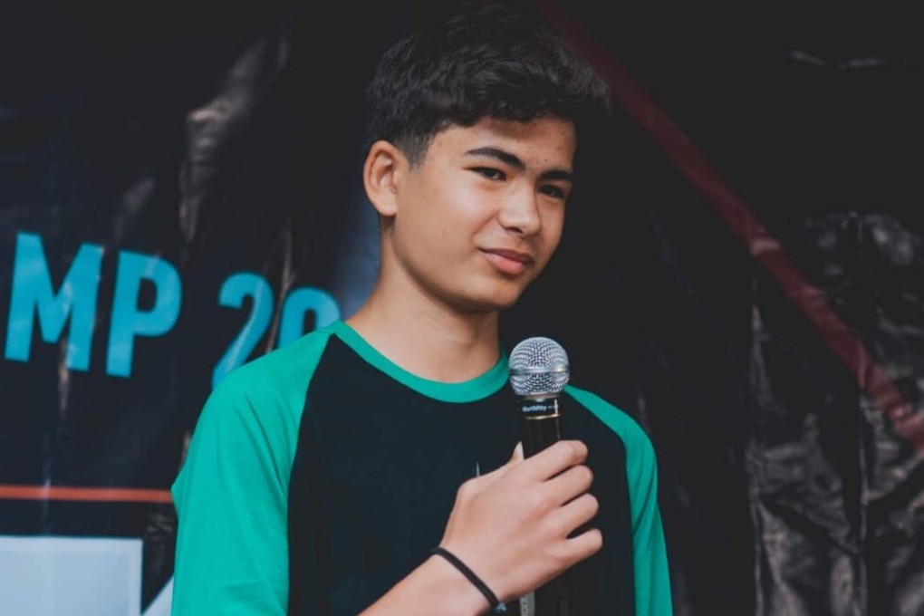 Sayyad Ahmad Milne at the Al-Khaadem Youth Camp in December 2018. Photo: Al-Khaadem