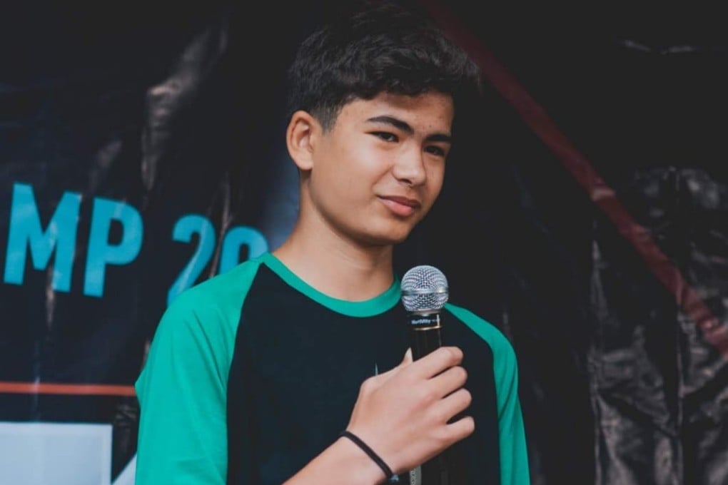 Sayyad Ahmad Milne at the Al-Khaadem Youth Camp in December 2018. Photo: Al-Khaadem