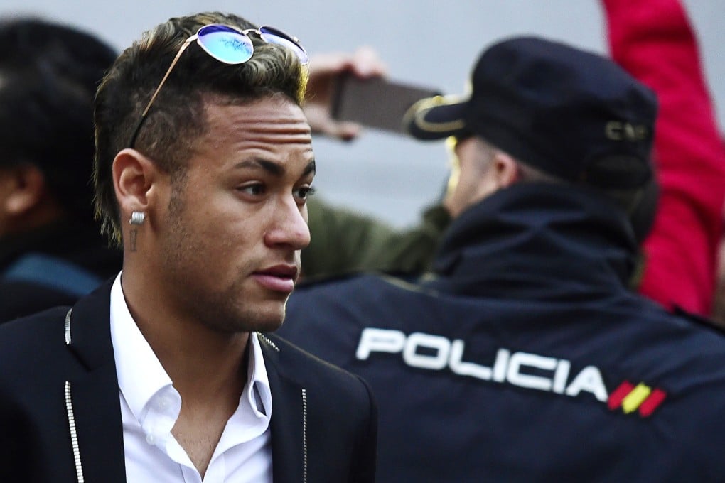 Neymar could face a ban for next season’s Champions League. Photo: AFP