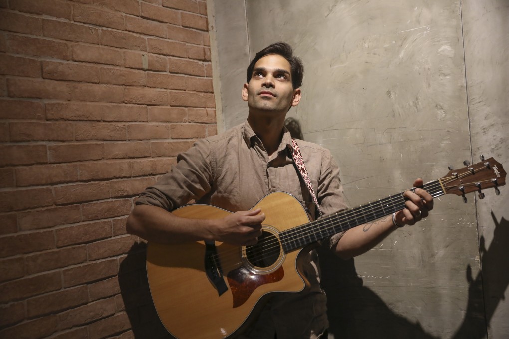 Allman Brown in North Point. The British singer spent his childhood in Hong Kong, before attending boarding school in Britain, and recalls his ‘privileged’ expat existence. Photo: K. Y. Cheng