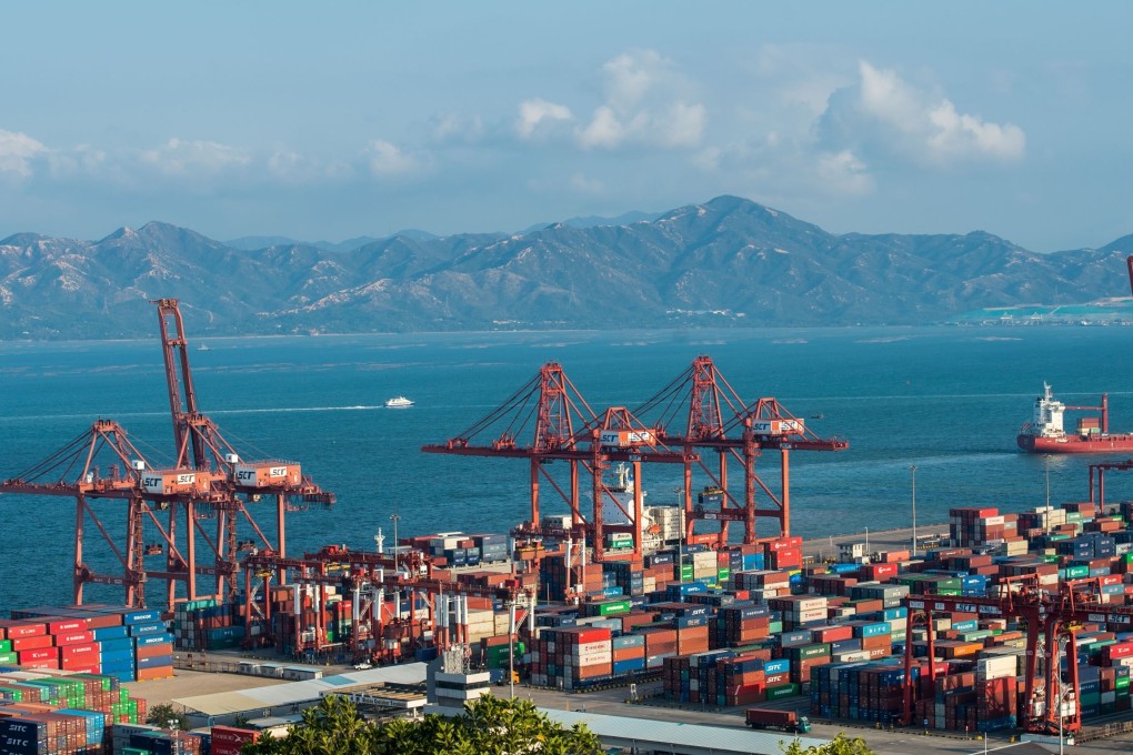 A view of Shekou Harbour seen from Qianhai, a special economic zone in Shenzhen. Photo: Xinhua