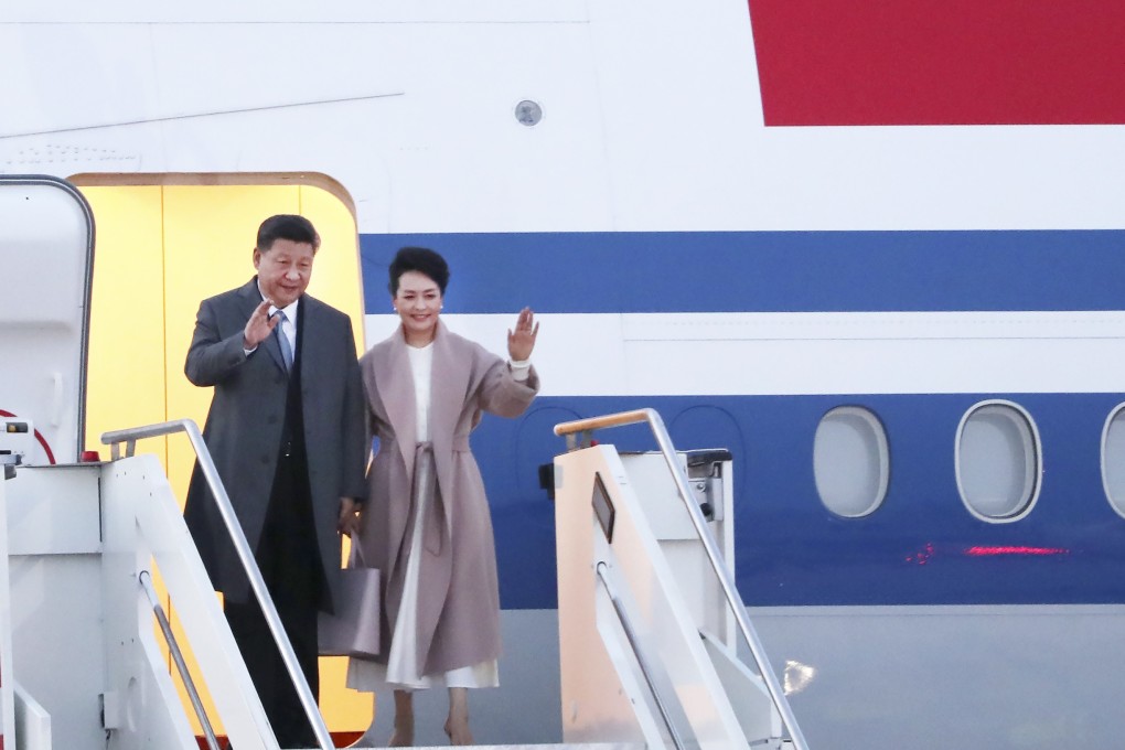 Chinese President Xi Jinping and his wife Peng Liyuan arrive in Rome on March 21 for a state visit to Italy. Photo: Xinhua