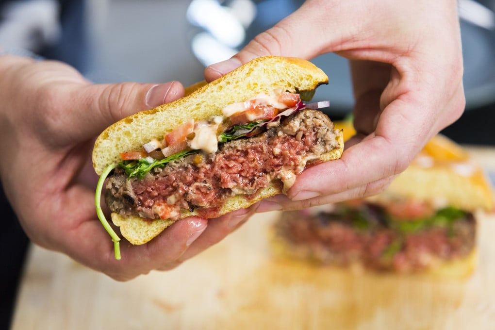 The Impossible Burger 2.0 contains 30 per cent less sodium and 40 per cent less saturated fat than the first version. Photo: Impossible Foods