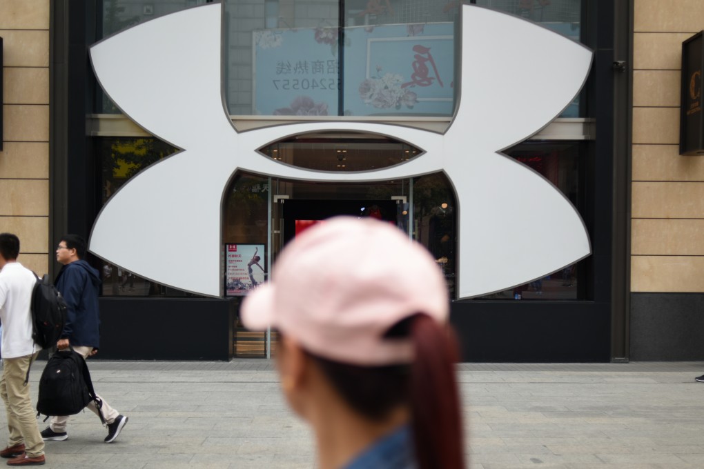 An Under Armour store in Beijing. According to Euromonitor, China’s sportswear market will grow by 45 per cent from US$40.1 billion in 2018 to US$58.2 billion in 2023. Photo: AFP