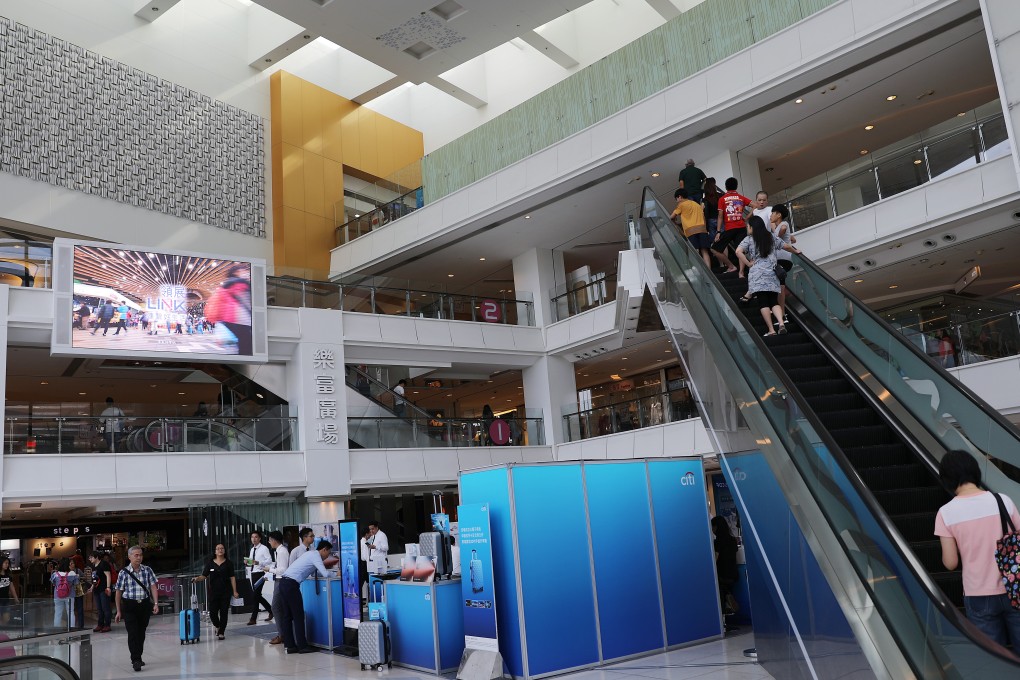 Interior of Lok Fu Place, a shopping centre managed by Link Reit, in Lok Fu. Photo: Sam Tsang