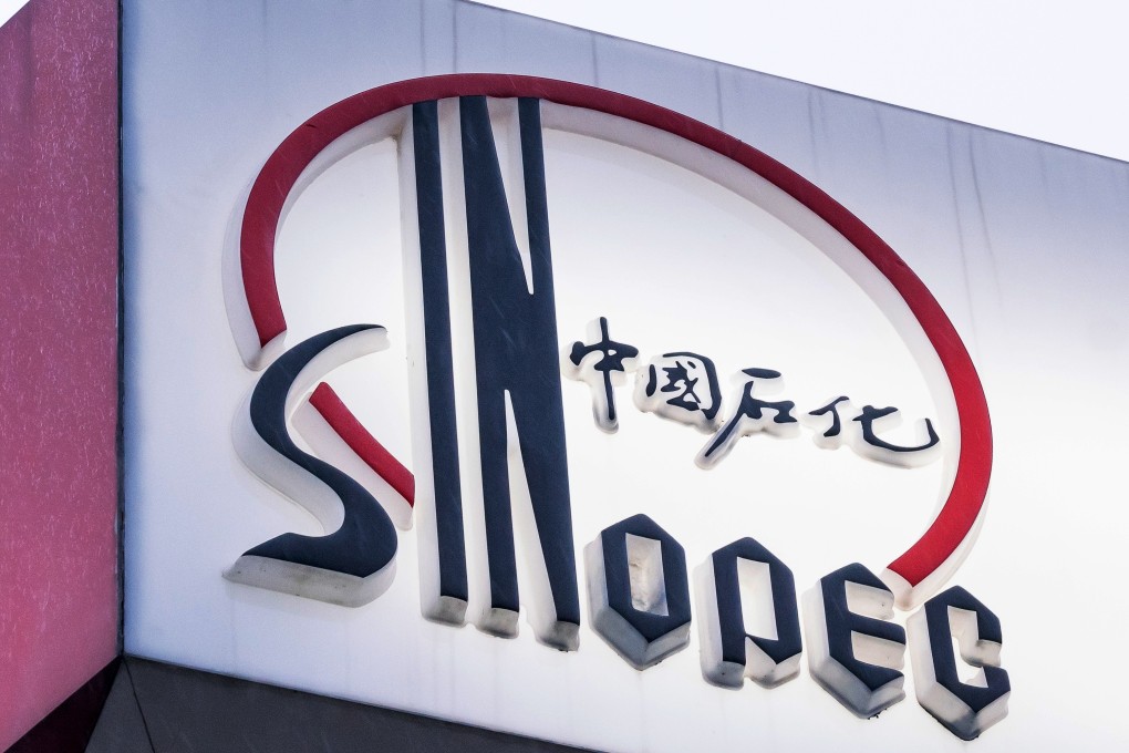 Sinopec shares dropped 3.4 per cent on Monday on the back of a 2.6 per cent decline in oil prices in New York on Friday. Photo: Bloomberg
