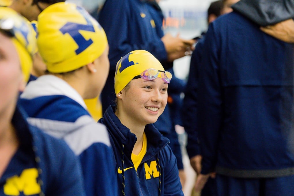 Hong Kong’s Siobhan Haughey said she’s not sure where she will end up after the 2020 Summer Olympics in Tokyo, however she does want to head to graduate school to become a clinical child psychologist. Photo: University of Michigan