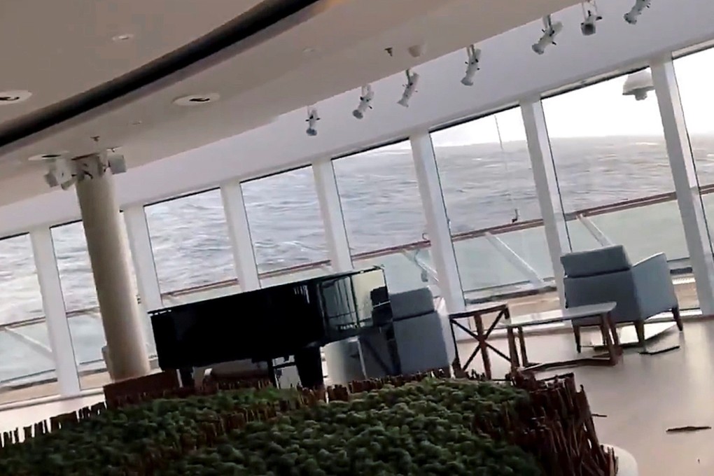 The cruise ship Viking Sky started listing after engine failure. Photo: Reuters