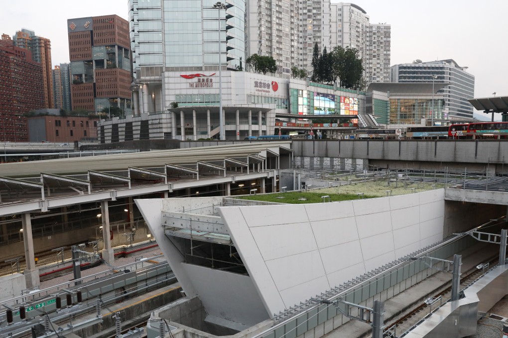 The Hung Hom station on the Sha Tin-Central Link. Photo: Nora Tam