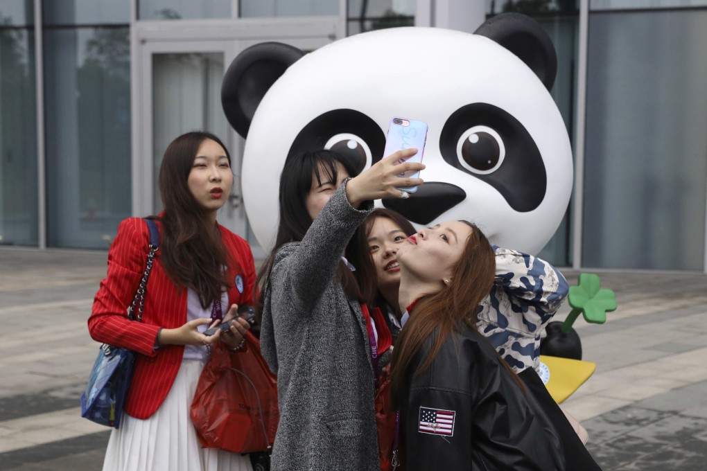 The app builds a digital footprint of young people’s behaviour and uses that data to incentivise actions considered as positive or socially beneficial. Photo: AP